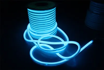 ¿Cuál es el radio de flexión mínimo de la tira de PVC LED de neón emisor verde?